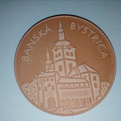 Banská Bystrica, kožená magnetka ,